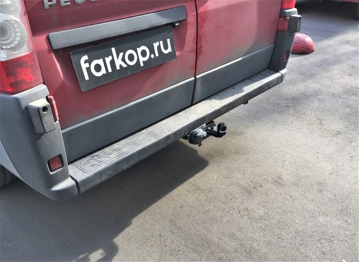 Фаркоп Лидер Плюс для Peugeot Boxer (L1,L2,L3) 2006- P107-FC в Челябинск