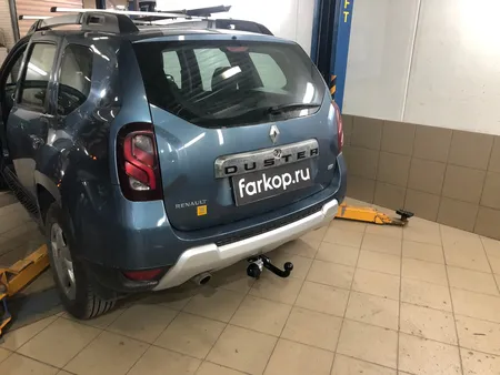 Фаркоп Лидер Плюс для Renault Duster 2015-2021 R115-A в Челябинск