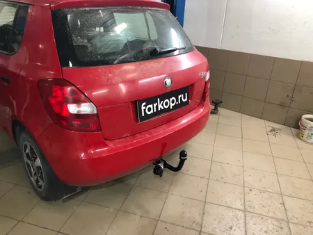 Фаркоп Лидер Плюс для Skoda Fabia (хетчбек) 2007-2015 Арт. S102-A S102-A в Челябинск