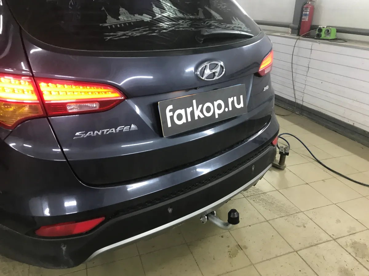 Фаркоп Galia для Hyundai Santa Fe (вкл. Grand) 2012-2018 H091A в Челябинск