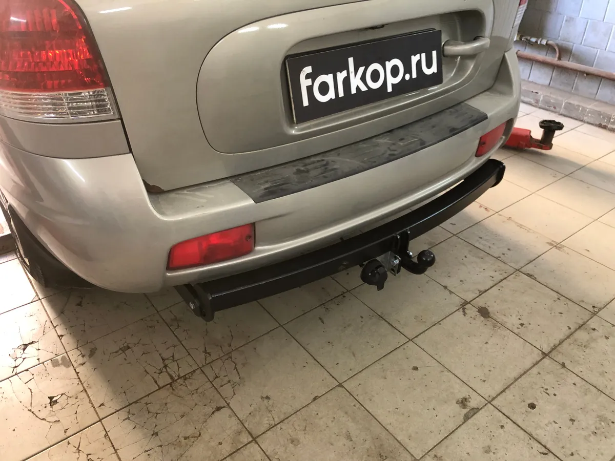 Фаркоп Лидер Плюс для Hyundai Santa Fe Classic 2007-2012 H205-A в Челябинск
