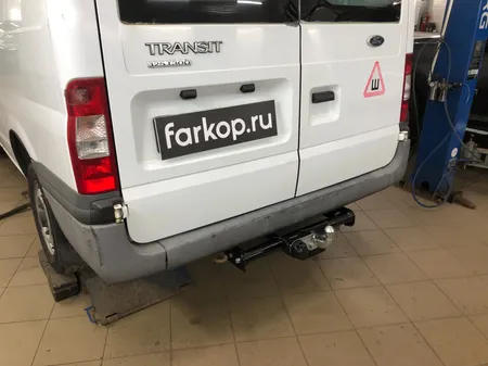Фаркоп Лидер Плюс для Ford Transit (фургон) 2000-2014, (для а/м со ступенькой, без ступеньки) F116-F в Челябинск