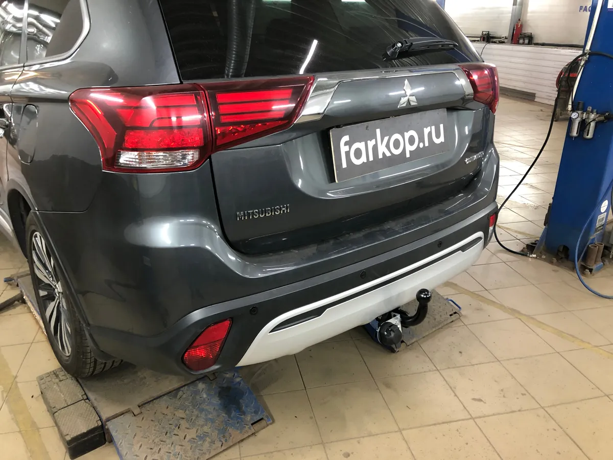 Фаркоп Лидер Плюс для Mitsubishi Outlander 2012-2022 M113-A в Челябинск