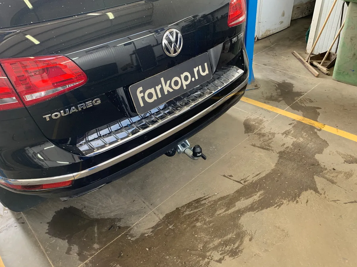 Фаркоп Galia для Volkswagen Touareg 2010-2018 V052C в Челябинск