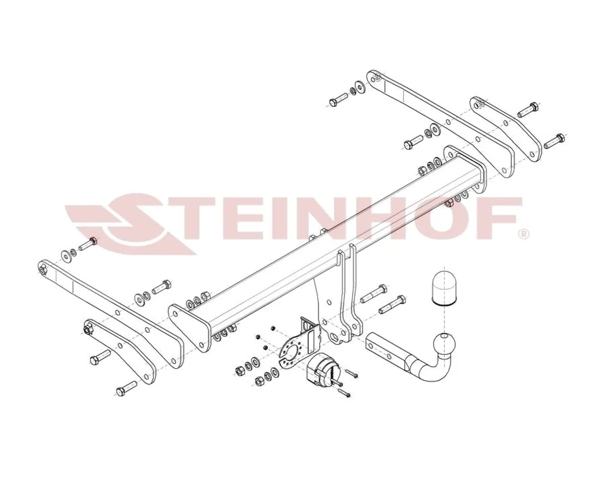 Фаркоп Steinhof для Audi Q5 2026- A-111 в Челябинск