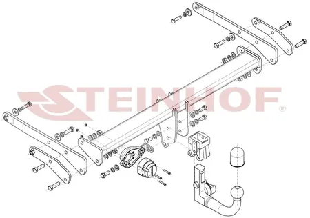 Фаркоп Steinhof для Audi Q5 2026- A-112 в Челябинск