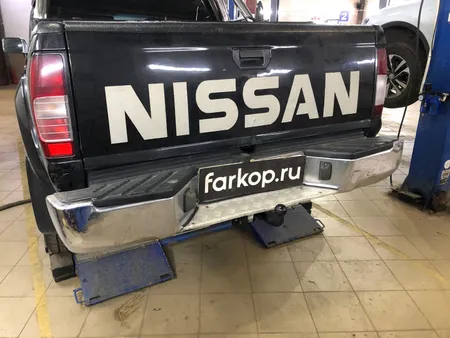 Фаркоп Лидер Плюс для Nissan NP300 2008-2015, (для а/м со ступенькой, без ступеньки) Арт. N113-A N113-A в Челябинск