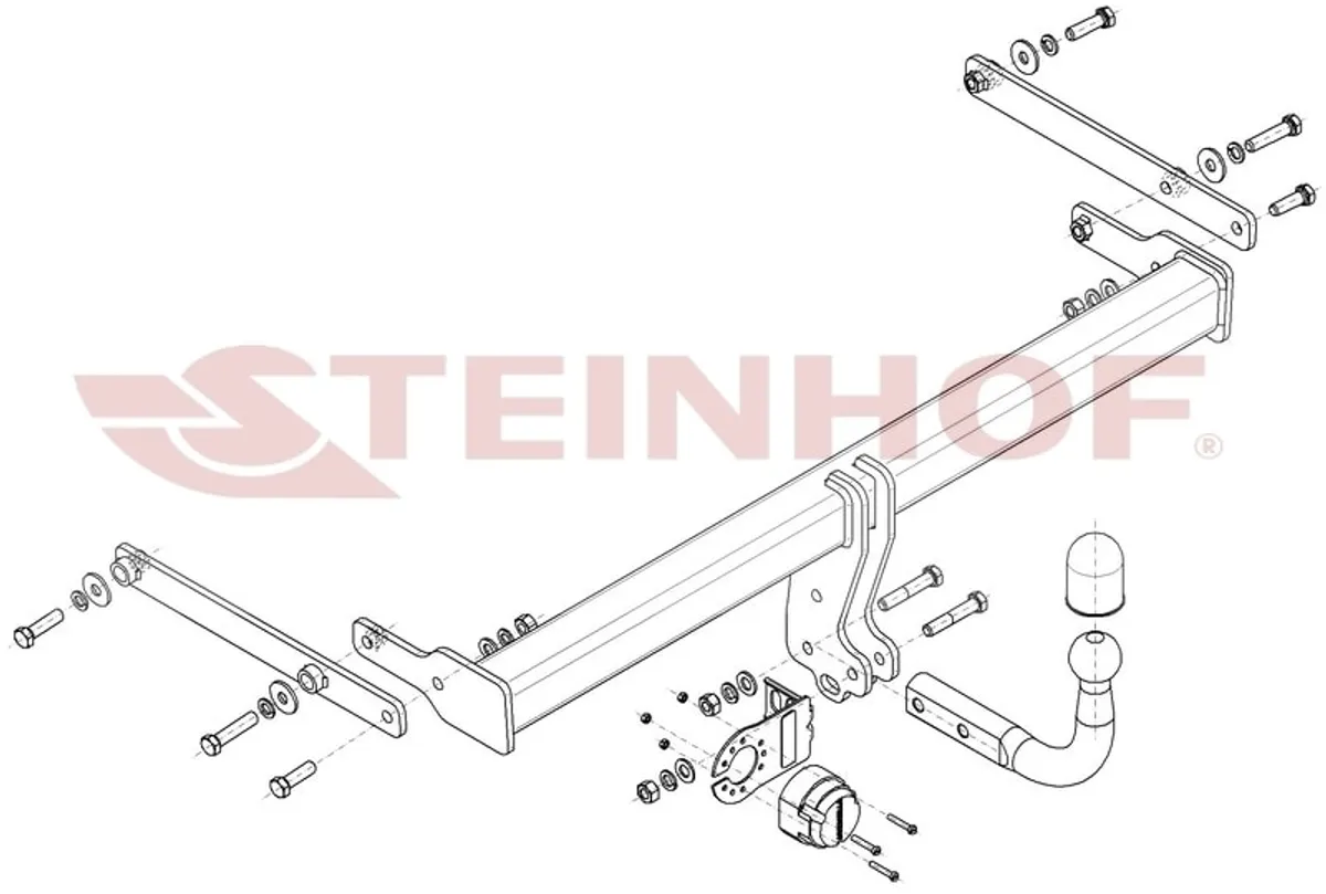 Фаркоп Steinhof для Mazda 3 (седан) 2019- Арт. M-061 M-061 в Челябинск Фаркоп Steinhof для Mazda 3 (седан) 2019- Арт. M-061 M-061 в Челябинск