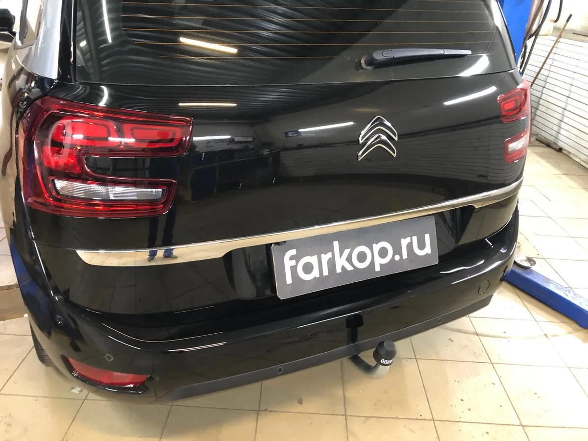 Фаркоп Galia для Citroen C4 Spacetourer, Grand SpaceTourer 2018- C068A в Челябинск
