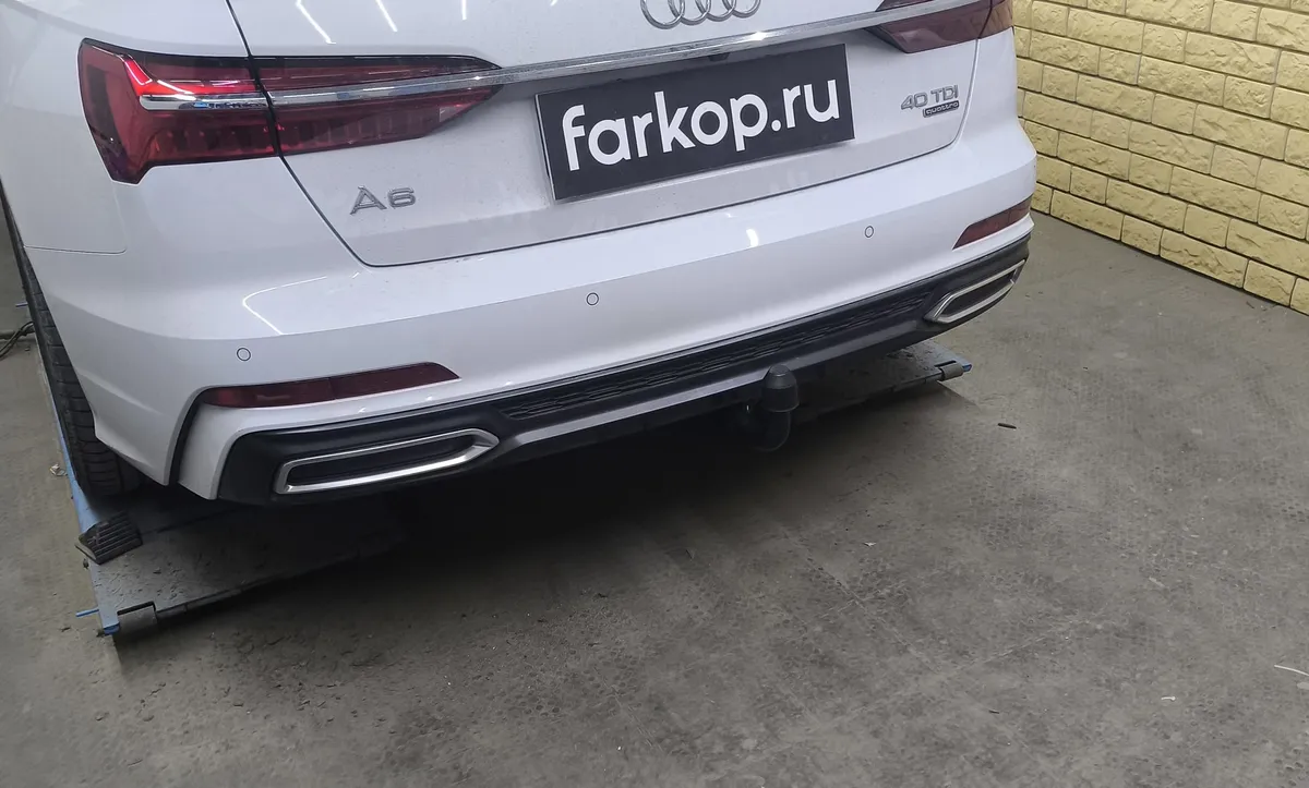 Фаркоп Galia для Audi A6 (седан, универсал) 2018- A051V в Челябинск