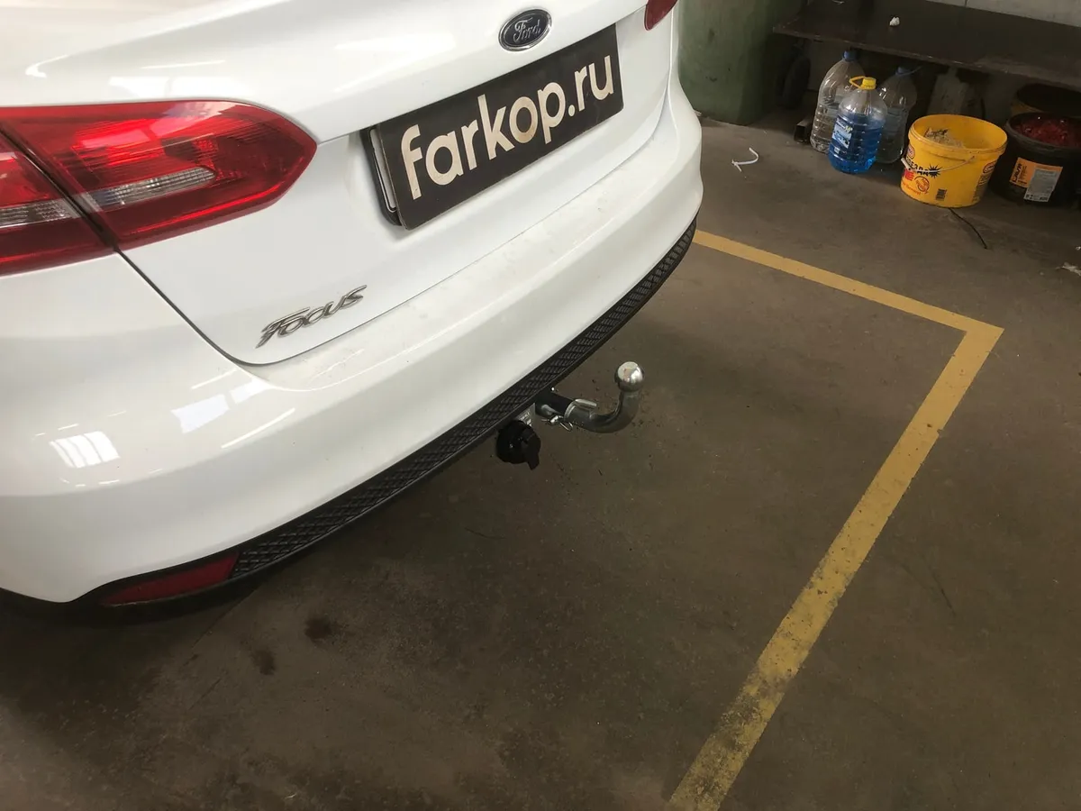 Фаркоп Лидер Плюс для Ford Focus (седан) 2011-2018 F102-BA в Челябинск