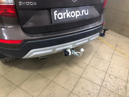 Фаркоп Лидер Плюс для Skoda Yeti 2009-2018 V123-BA в Челябинск