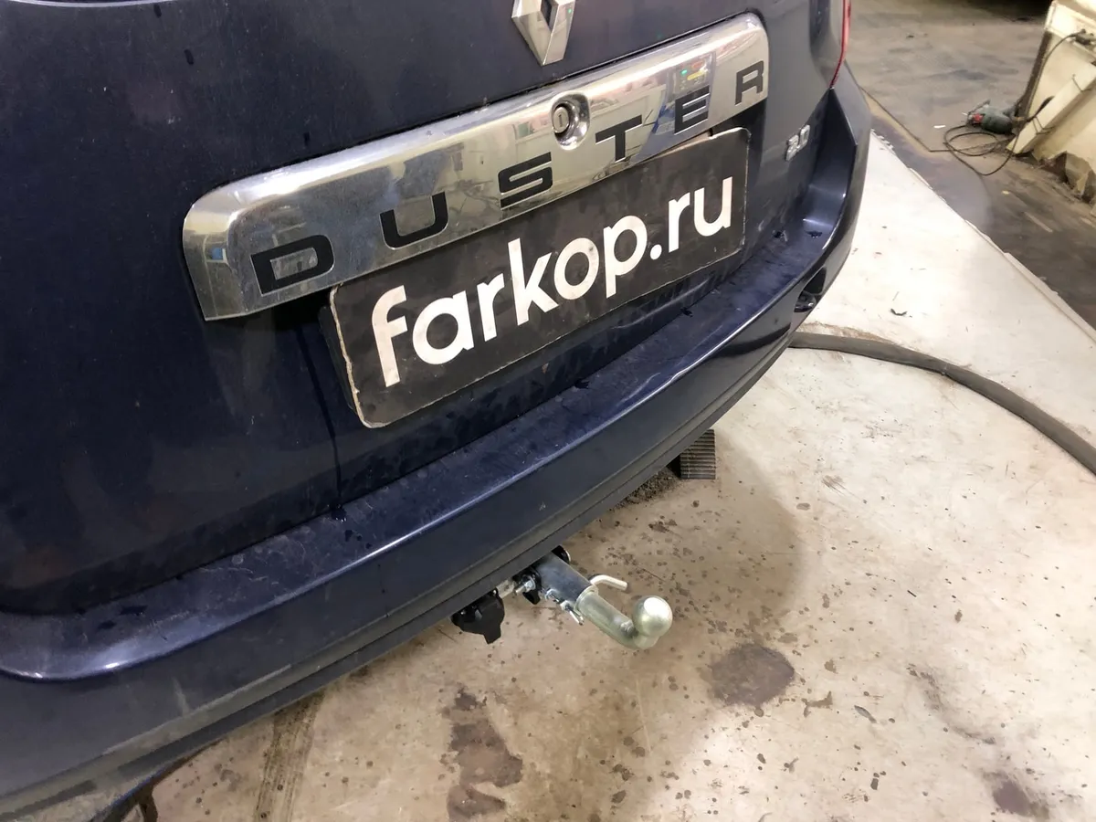 Фаркоп Лидер Плюс для Renault Duster 2011-2015 R115-BA в Челябинск