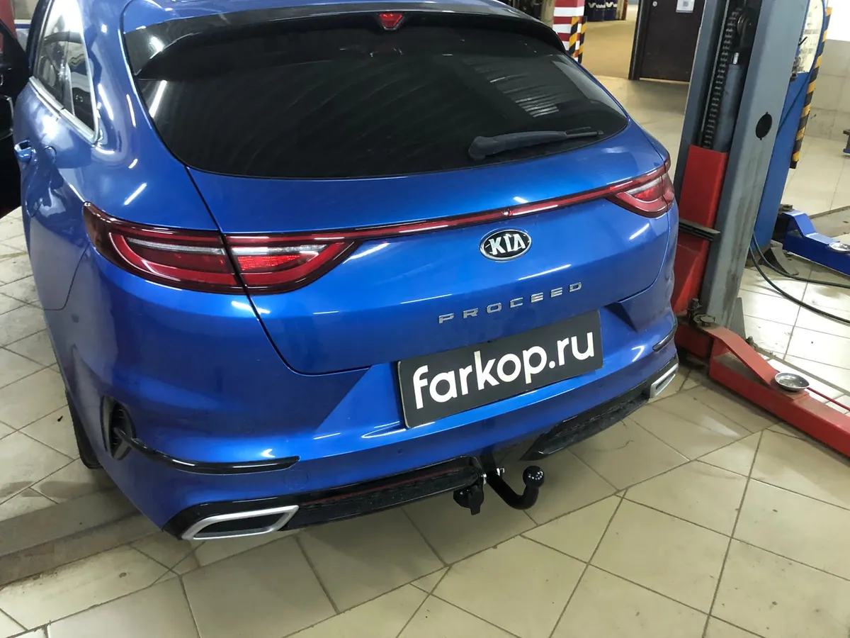 Фаркоп Лидер Плюс для Kia ProCeed (универсал) 2018- K125-A в Челябинск