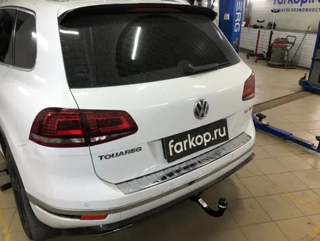 Фаркоп Oris для Volkswagen Touareg 2010-2018, кроме R-Line 3555-D2 в Челябинск