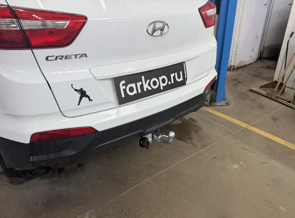 Фаркоп Лидер Плюс для Hyundai Creta 2016-2021  H227-BA в Челябинск