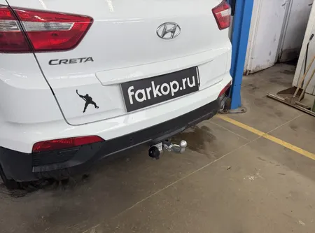 Фаркоп Лидер Плюс для Hyundai Creta 2016-2021  H227-BA в Челябинск