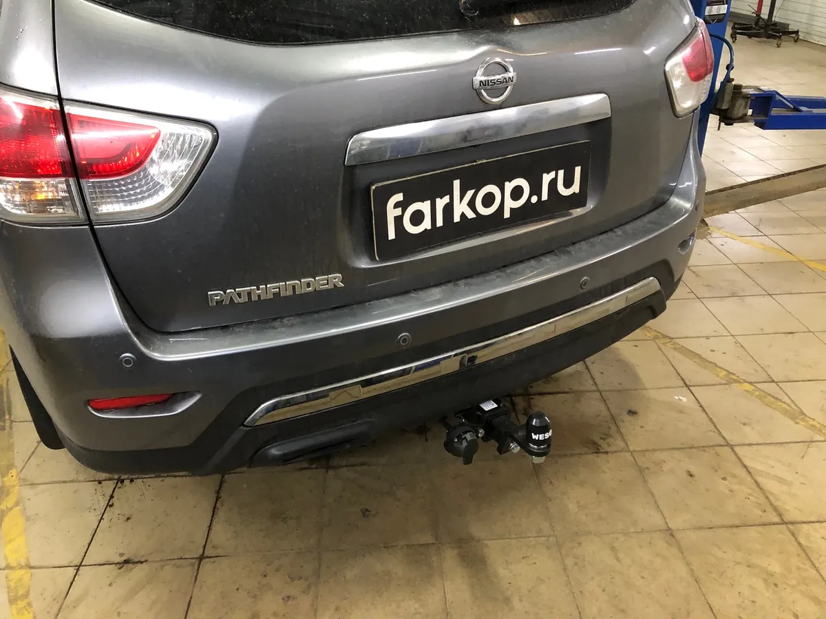 Фаркоп Oris для Nissan Pathfinder 2014-2017 4381-E в Челябинск