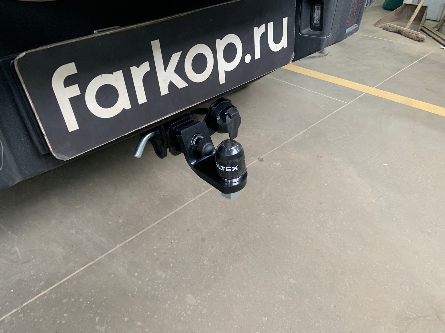 Установили фаркоп TowRus для Jetour T2 2025 г. в.