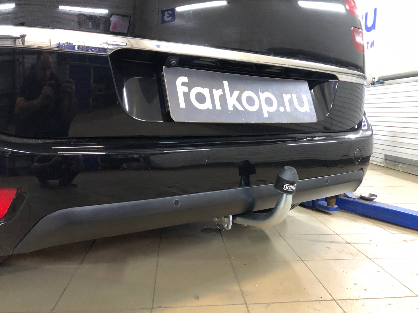 Установили фаркоп Galia для Citroen C4 Spacetourer 2018-2026 г. в.