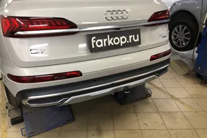 Установили фаркоп Steinhof для Audi Q7 2023 г. в.