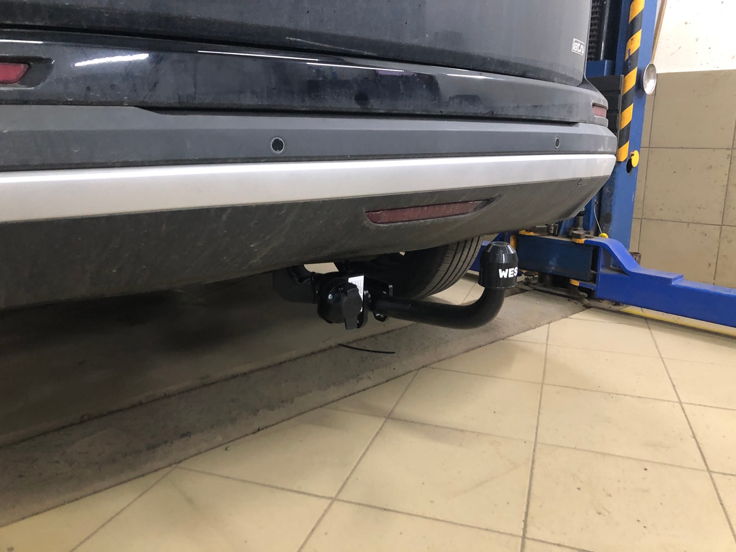 Установили фаркоп Oris для Jeland J6 2025 г. в.